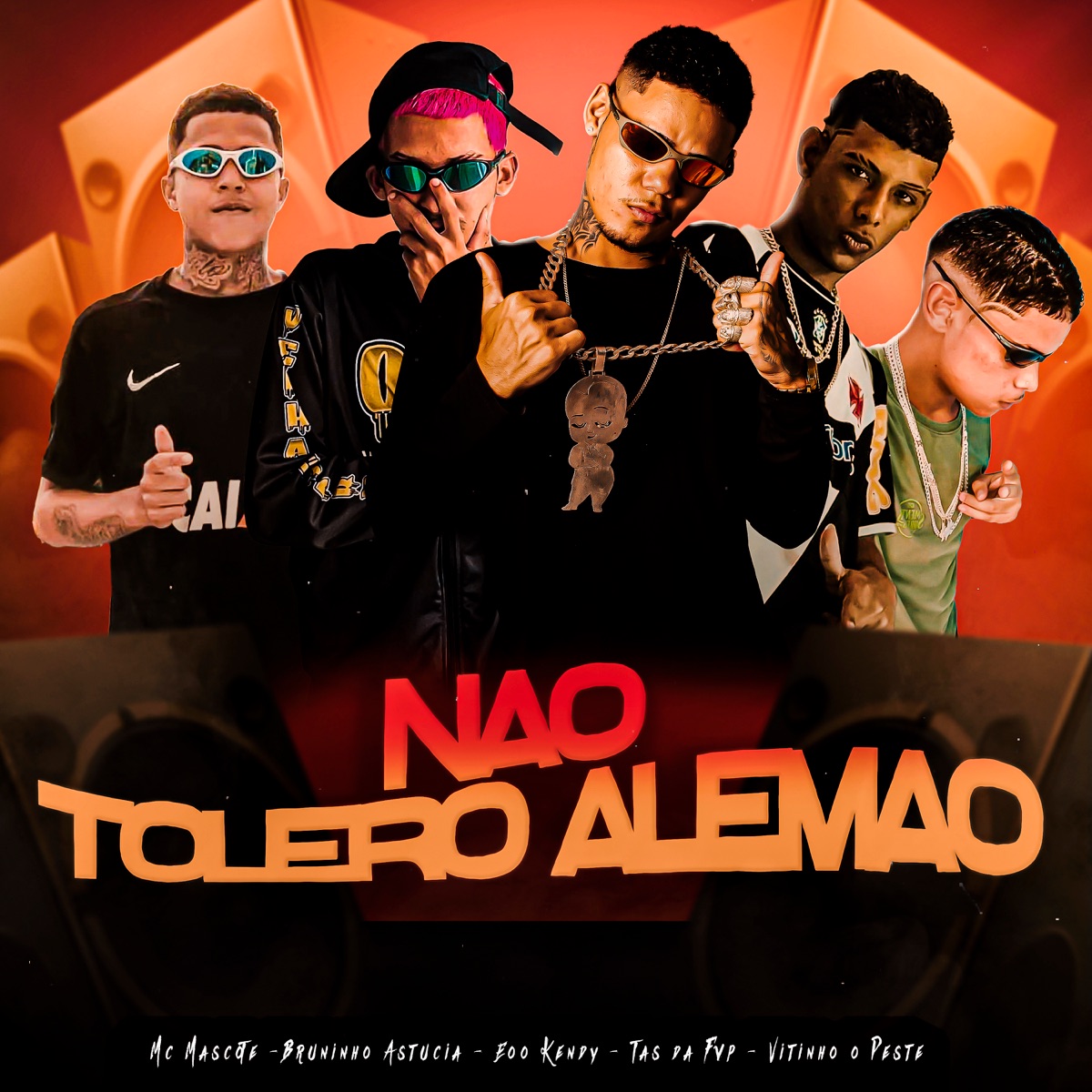Não Tolero Alemão (feat. Tas da FVP & MC Mascote) - Single by eoo kendy, Bruninho Astucia & Vitinho o Peste album cover