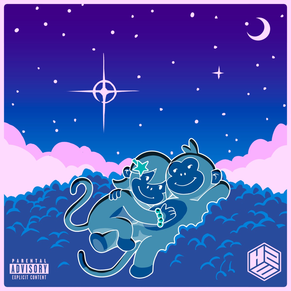 Обезьянки - Single by VVISE & Beshjuuz album cover