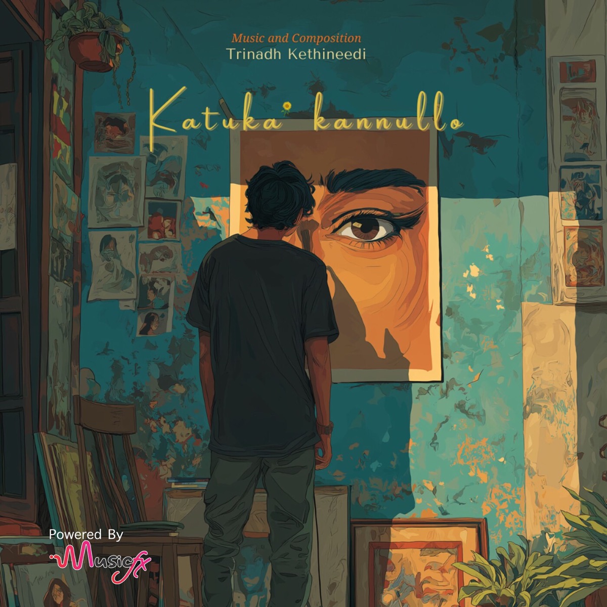 Katuka Kannullo - Single by Sai Sri Charan, Jagarlapudi Vinuthna & Trinadh kethineedi album cover