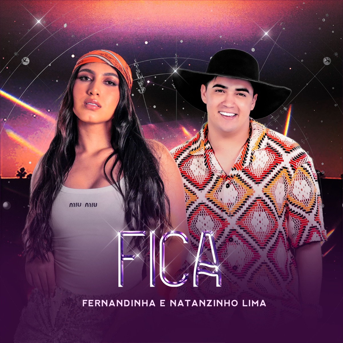 Fica - Single by Fernandinha & Natanzinho Lima album cover