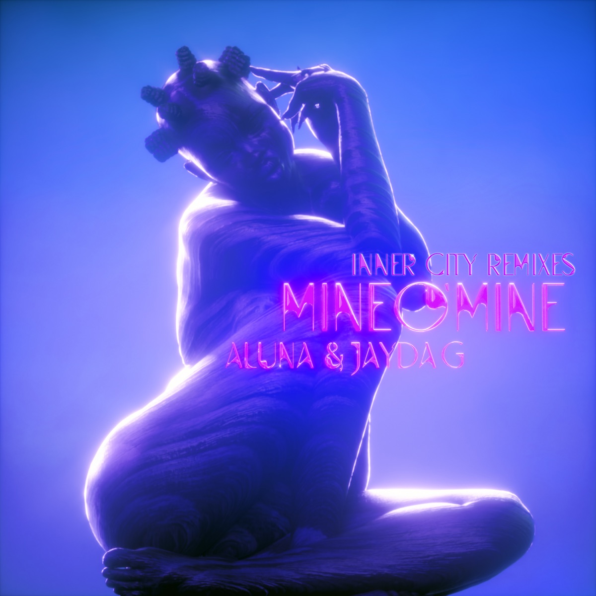 Mine O' Mine (Inner City Remixes) [feat. Dantiez Saunderson & Kevin Saunderson] - Single by Aluna & Jayda G album cover