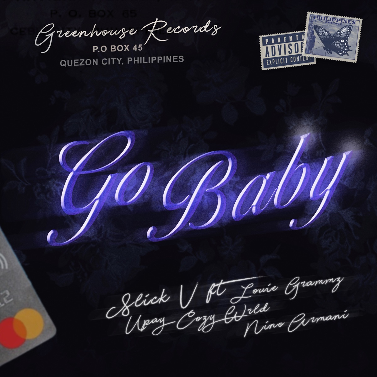 Go Baby (feat. Louie Grammz, UPAY, Cozy Wrld & Niño Armani) - Single by Slick V album cover