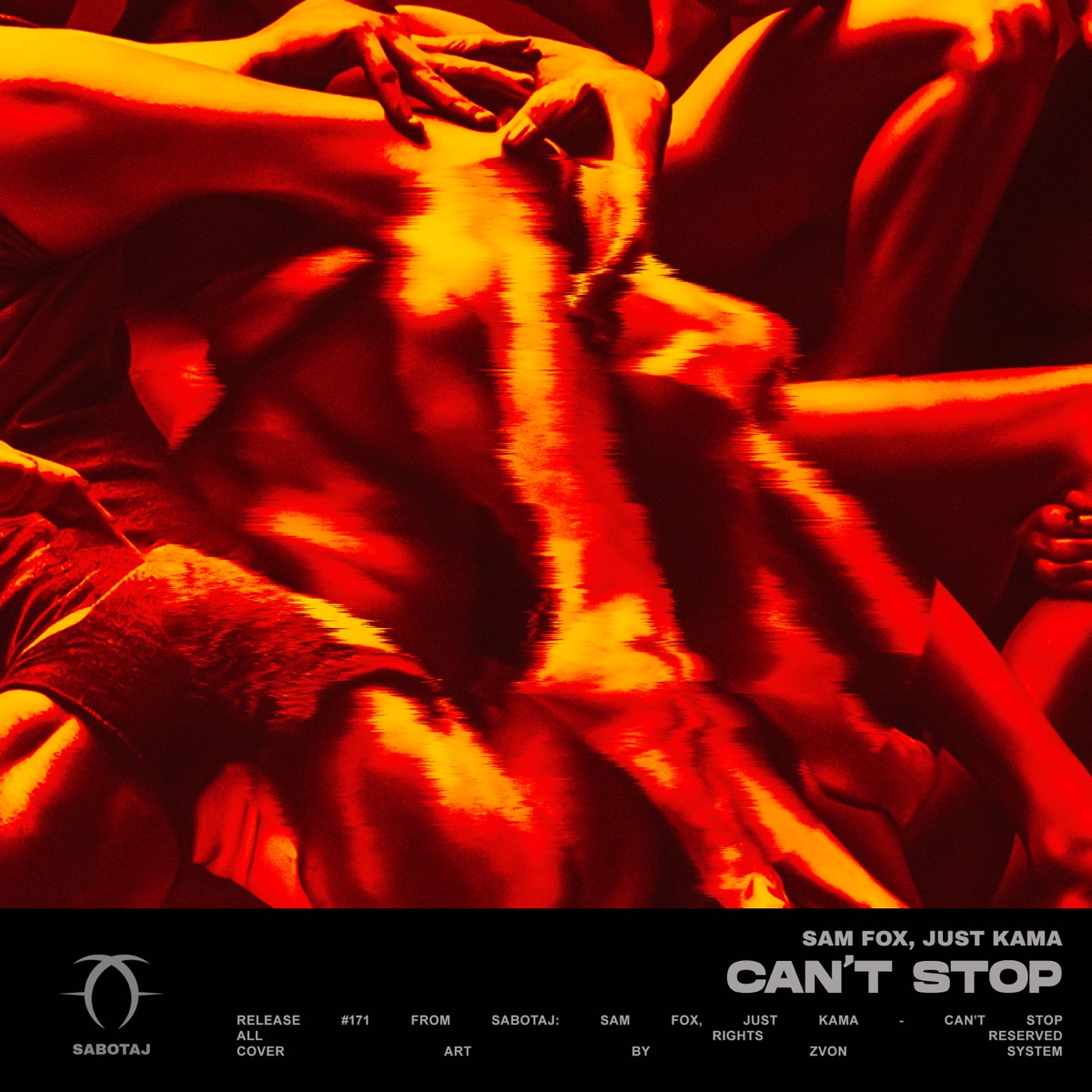 Can’t Stop - Single by Sam Fox & Just Kama album cover