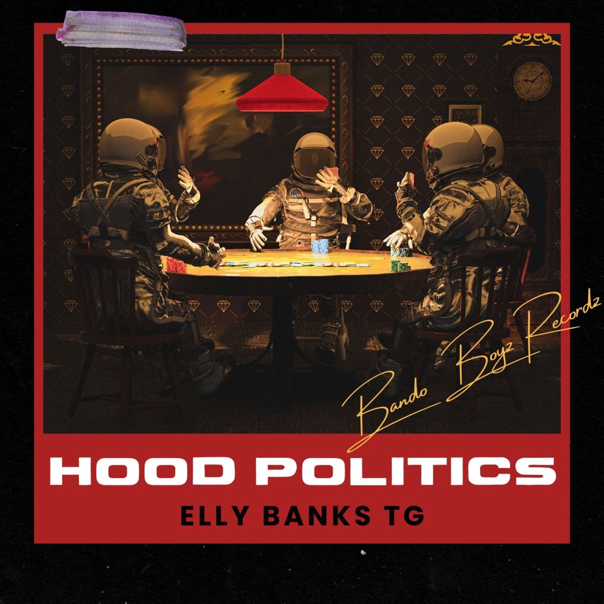 Hood Politics - Single by Elly Banks Tg & BOUNTTY BLOCKAH album cover