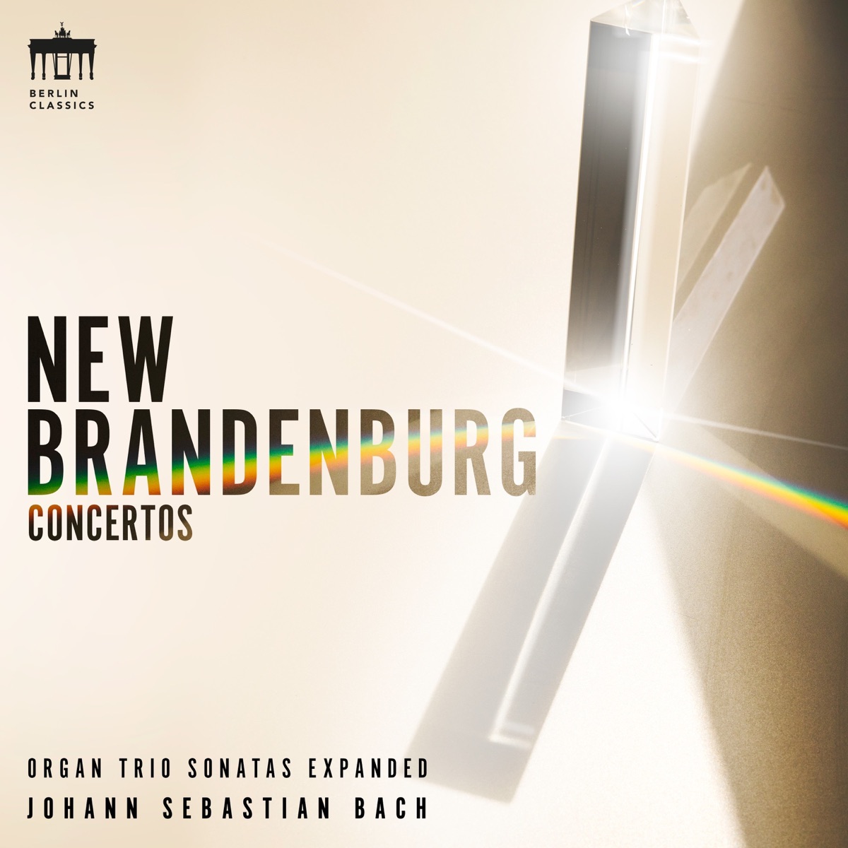 New Brandenburg Concertos (Organ Trio Sonatas Expanded) by Concerto Copenhagen album cover