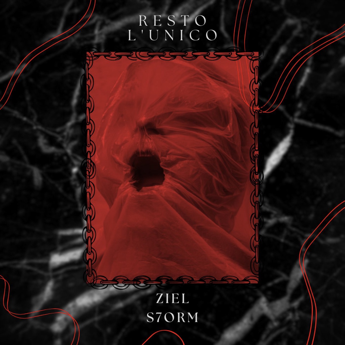 Resto L'unico - Single by Ziel & S7ORM album cover