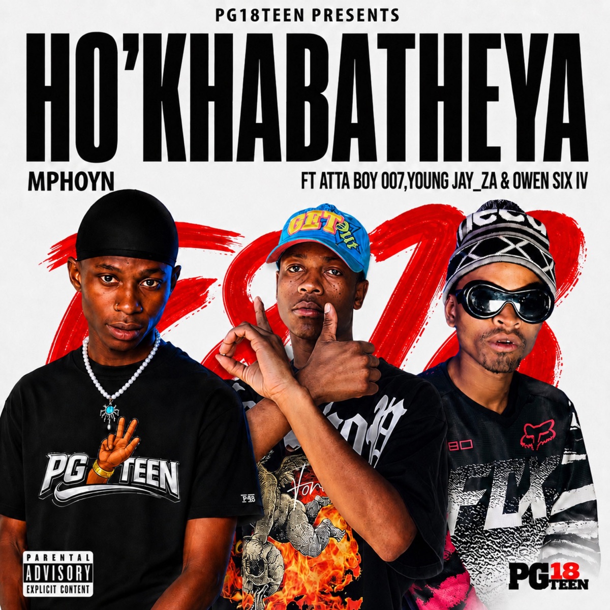 Ho'Khabatheya (feat. Atta Boy 007, Owen Six IV & Young Jay_ZA) - Single by MphoYN album cover