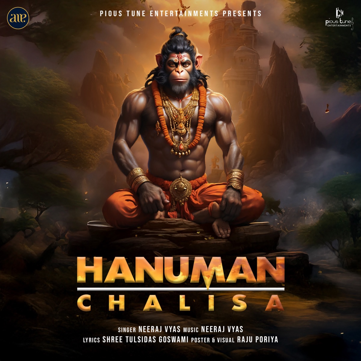 Hanuman Chalisa - Single by Neeraj Vyas album cover