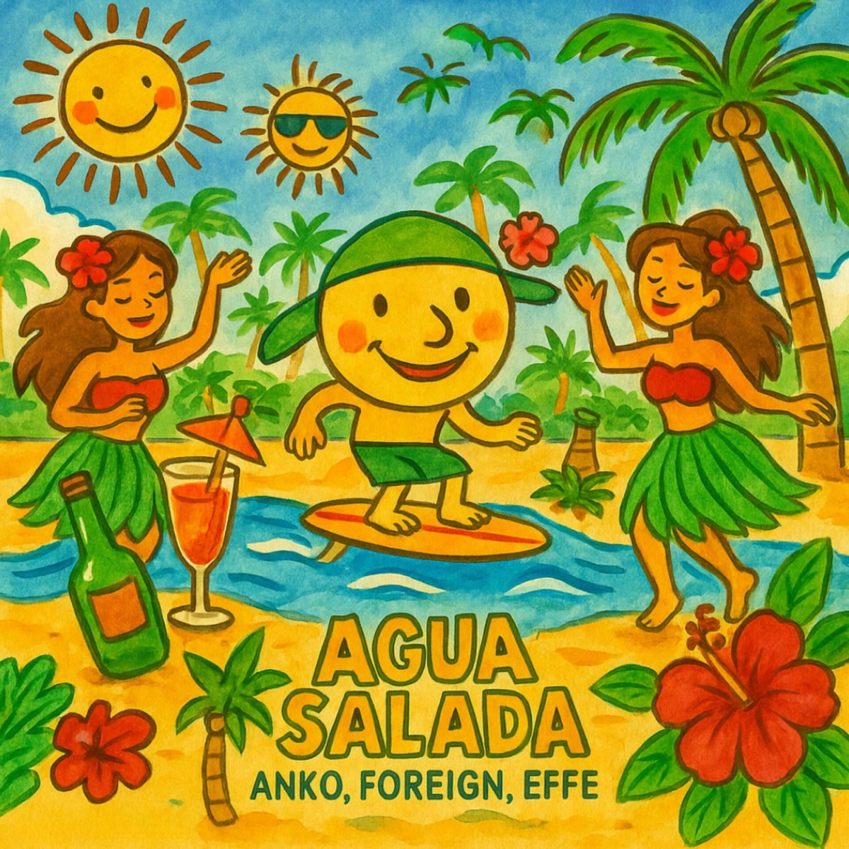 Agua Salada - Single by ANKO, EFFE & Foreign album cover