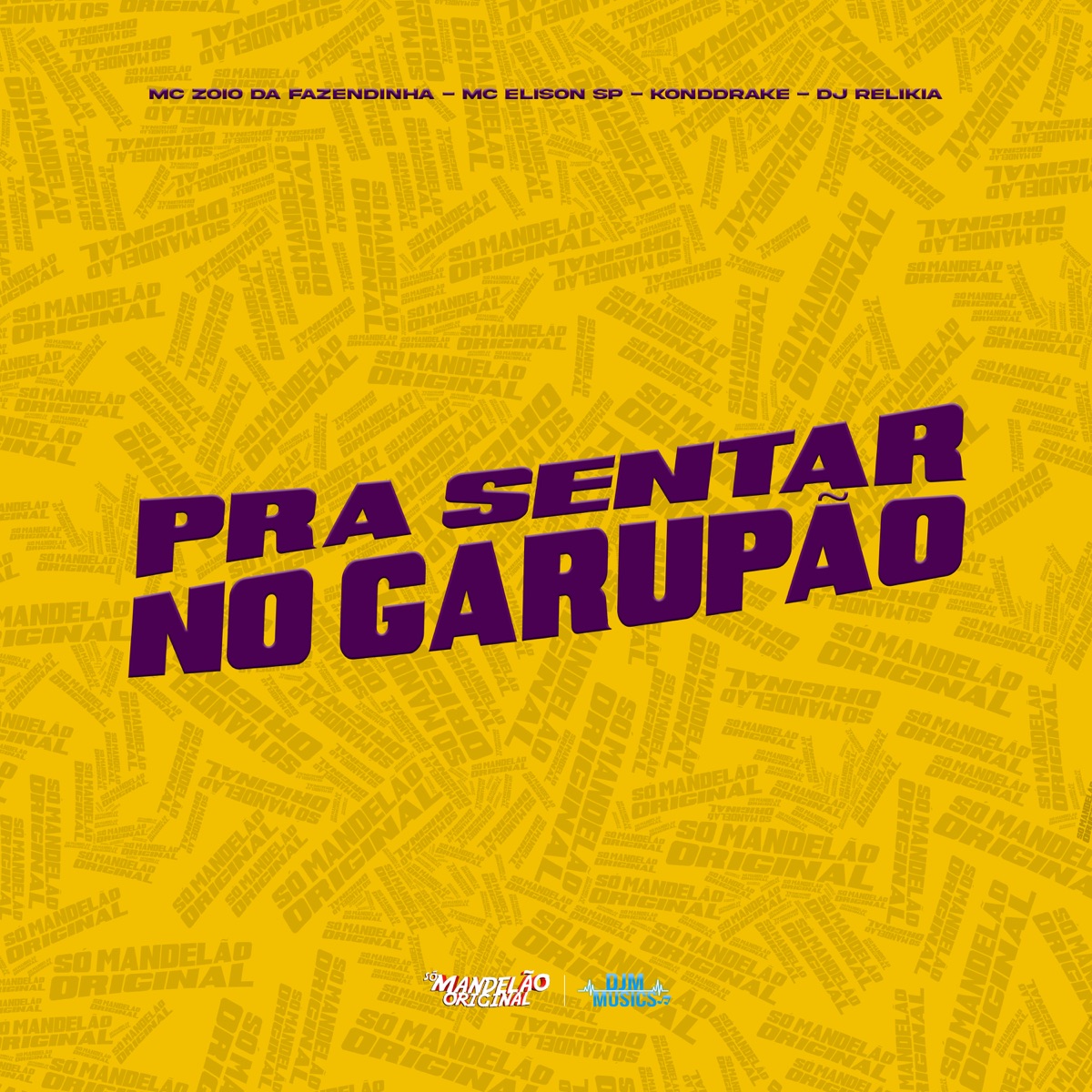 Pra Sentar no Garupão - Single by MC Zoio Da Fazendinha & Mc Elison SP album cover
