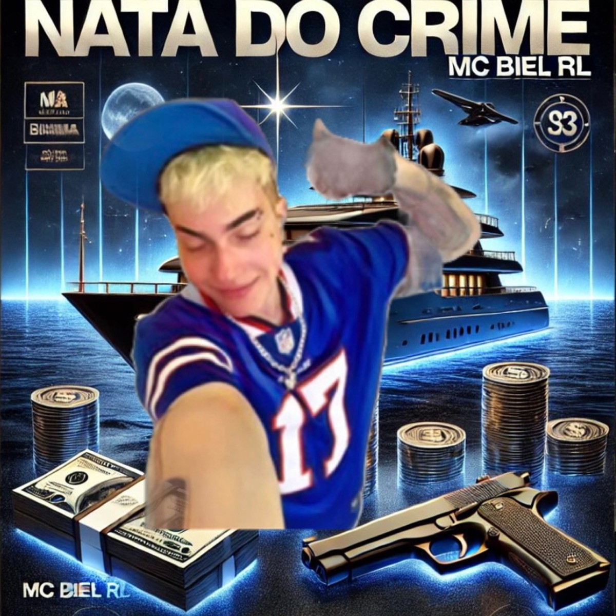 Nata do Crime - Single by mc biel rl album cover