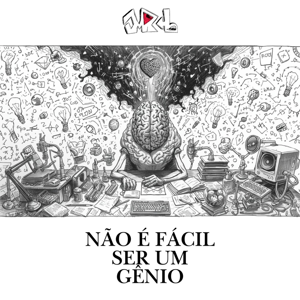 Não É Fácil Ser um Gênio - EP by MRL Beats album cover