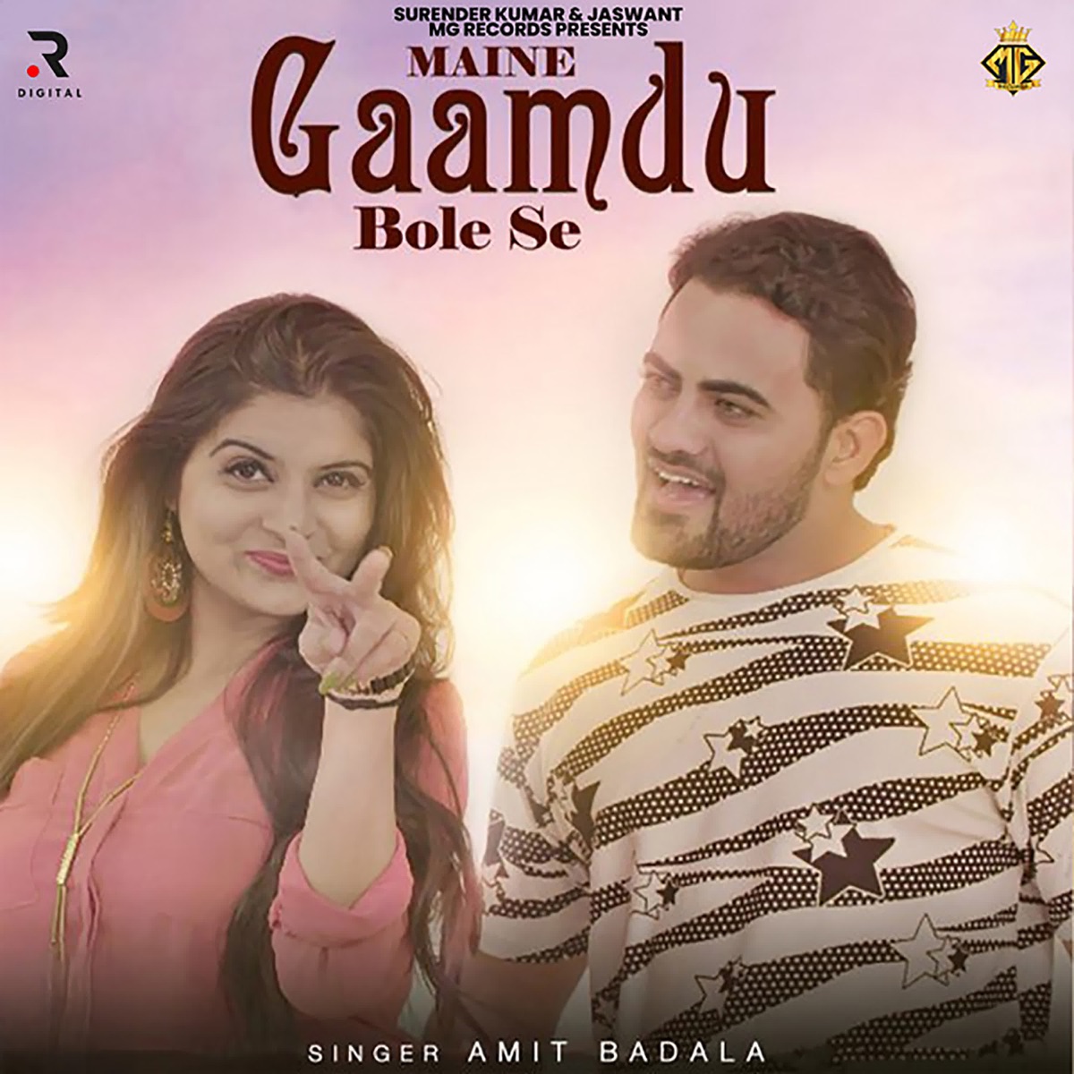 Maine Gaamdu Bole Se - Single by Amit Badala album cover