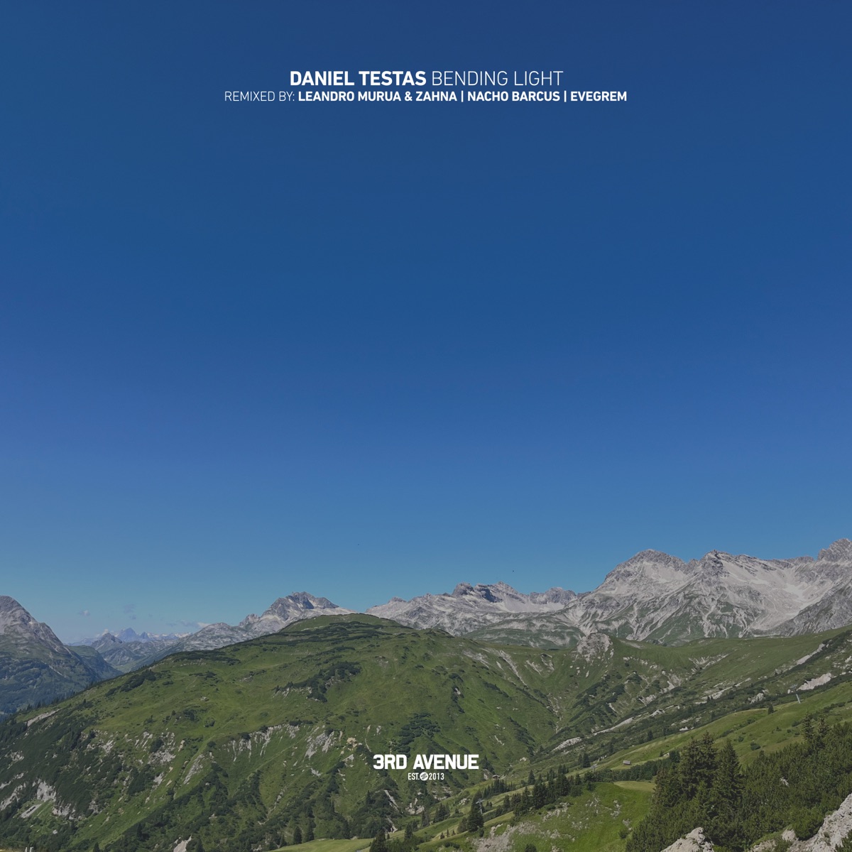 Bending Light - EP by Daniel Testas, Evegrem & Nacho Barcús album cover