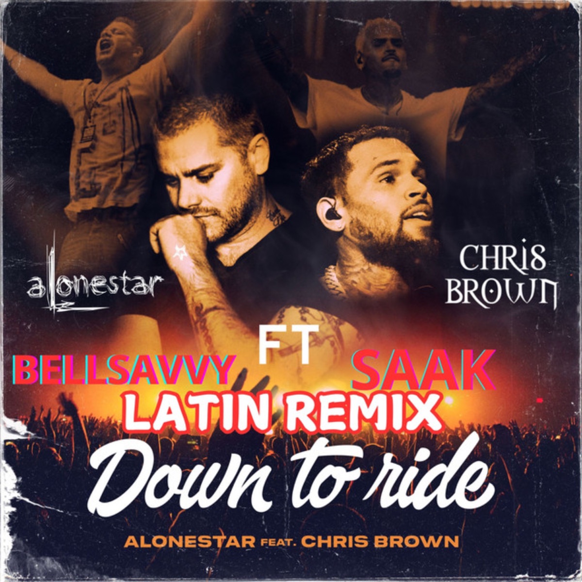 Down 2 Ride (Latin Remix) [feat. Chris Brown, Bellsavvy & Saak] - Single by Alonestar & Jethro Sheeran album cover