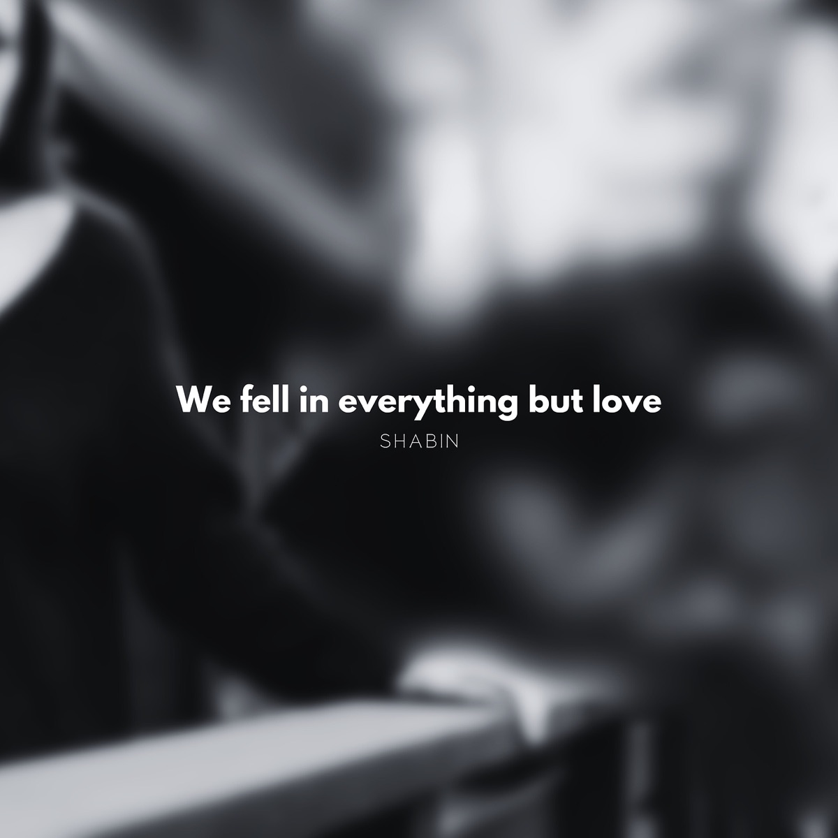 We Fell in Everything but Love - Single by Shabin album cover