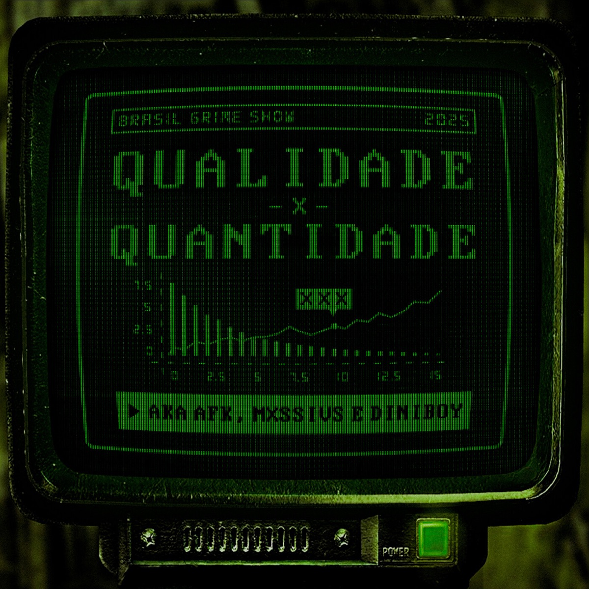 QUALIDADE X QUANTIDADE (feat. Brasil Grime Show) - Single by diniBoy, AKA AFK & MXSSIVS album cover