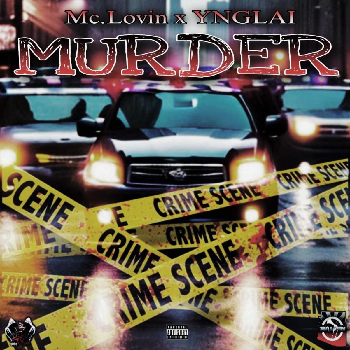 MURDER (feat. YNGLAI) - Single by Mc.lovin album cover