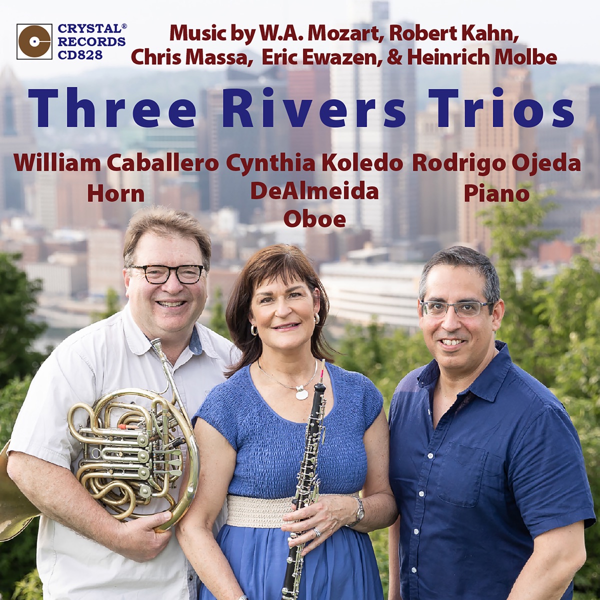 Three Rivers Trios by Cynthia Koledo DeAlmeida, William Caballero & Rodrigo Ojeda album cover