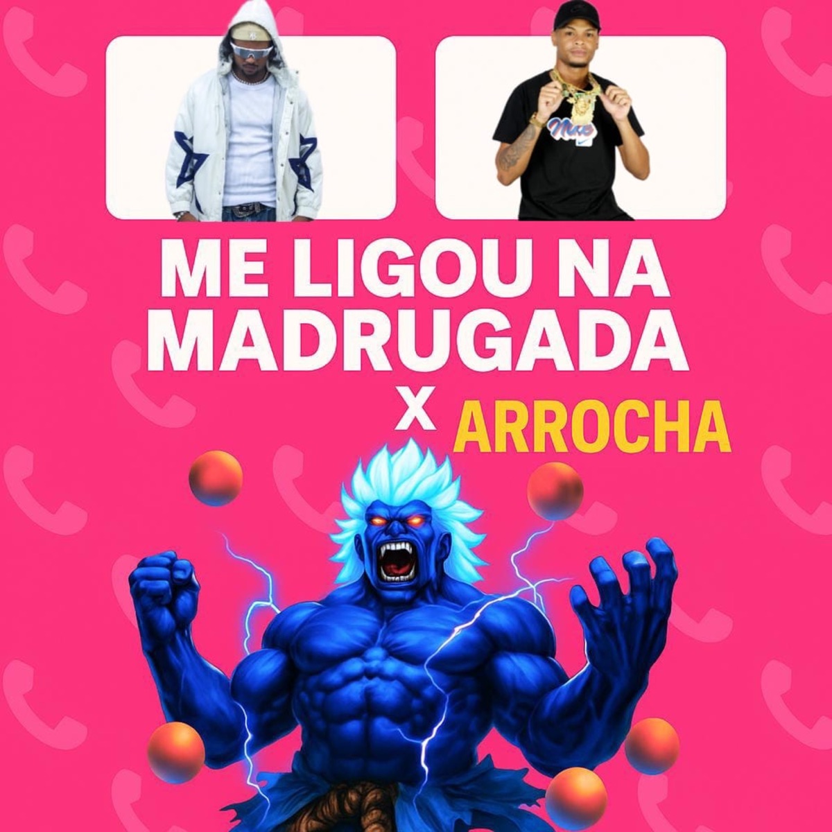 Me Ligou na Madrugada X Arrocha - Single by DJ VT DA RUA LARGA & Mc Nito album cover