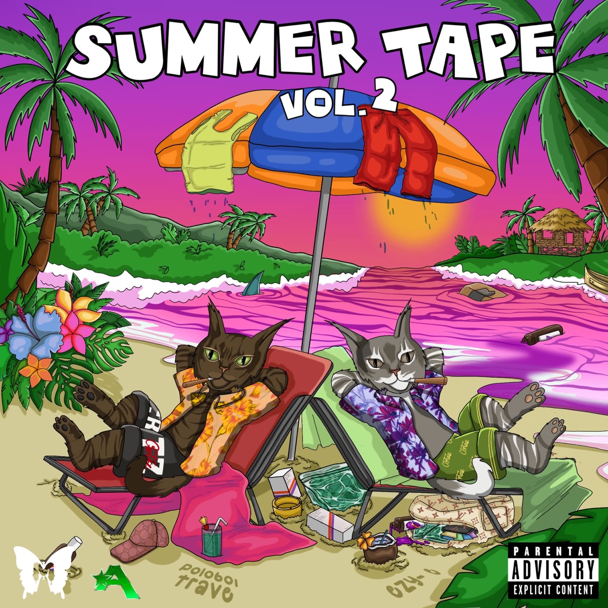 Summer Tape Vol. 2 by Poloboi Trave & Ezy-E album cover