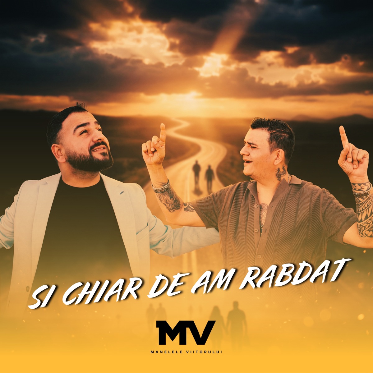 SI CHIAR DE AM RABDAT - Single by Manelele Viitorului, Alex de la Pitesti & Florinel si Ioana album cover
