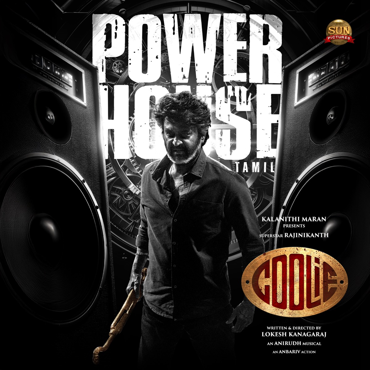 Powerhouse (From "Coolie") (Tamil) - Single by Anirudh Ravichander & Arivu album cover