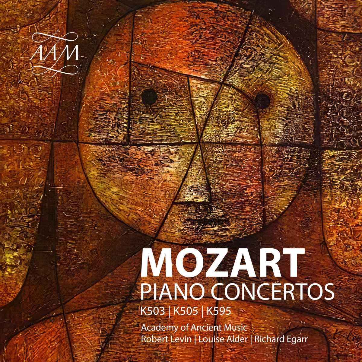 Mozart: Piano Concertos Nos. 25 & 27 by Academy of Ancient Music, Robert Levin, Richard Egarr & Louise Alder album cover