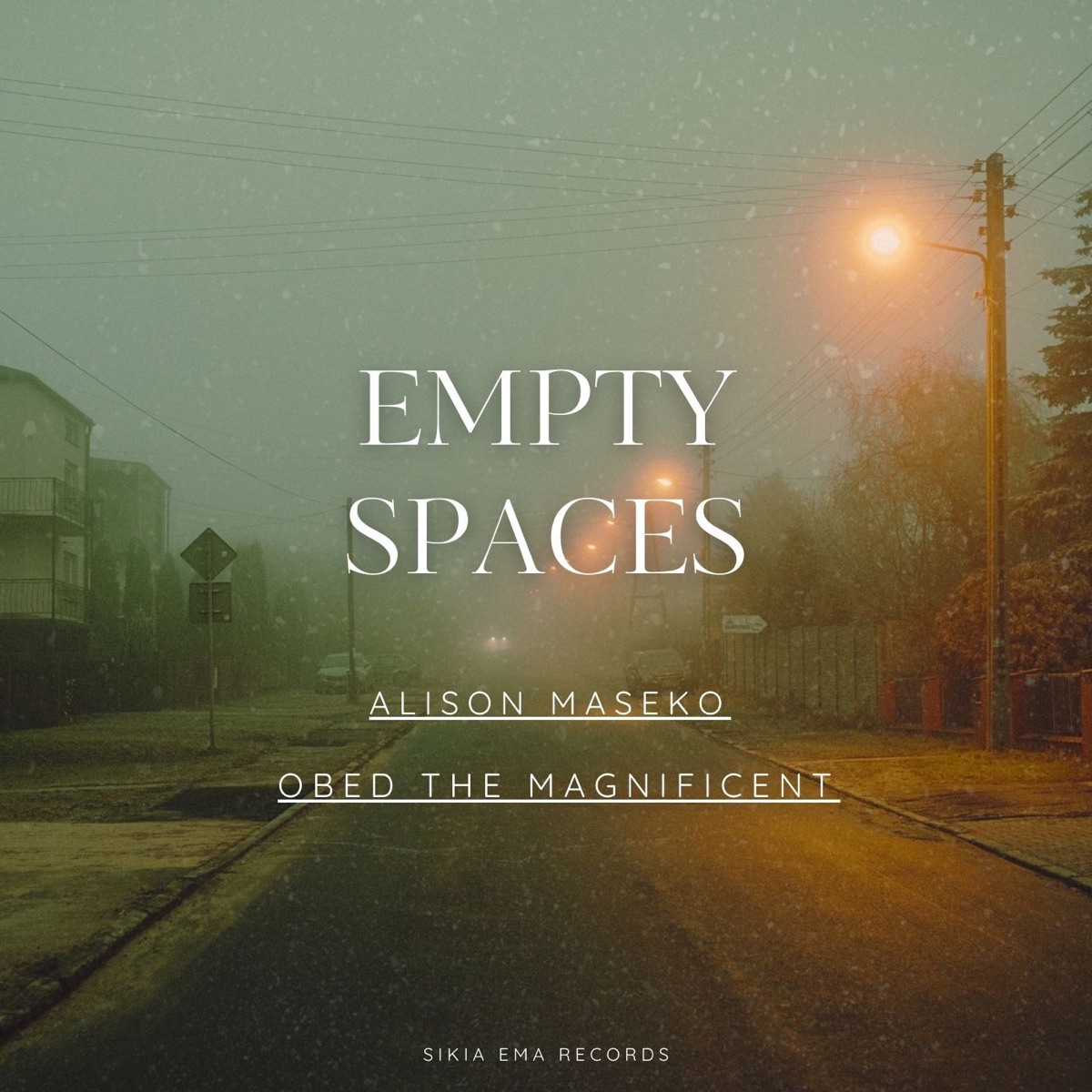 Empty Spaces - Single by Alison Maseko & Obed the Magnificent album cover