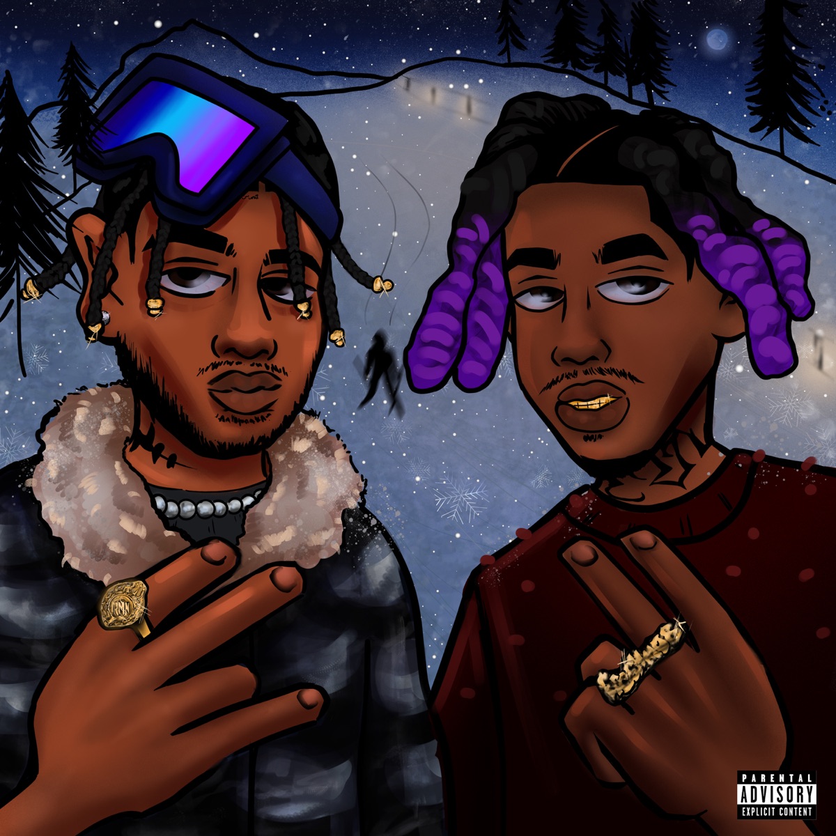 Ski (Remix) - Single by VulgoDoo & Aka Kubana album cover