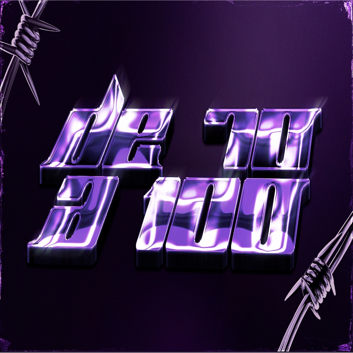 De 70 a 100 (feat. Cøda) - Single by Fawe album cover
