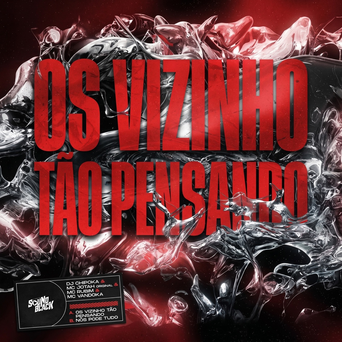 Os Vizinho Tão Pensando - Single by DJ Chipoka, Mc Jotah original, Mc Rubim & MC Vandoka album cover