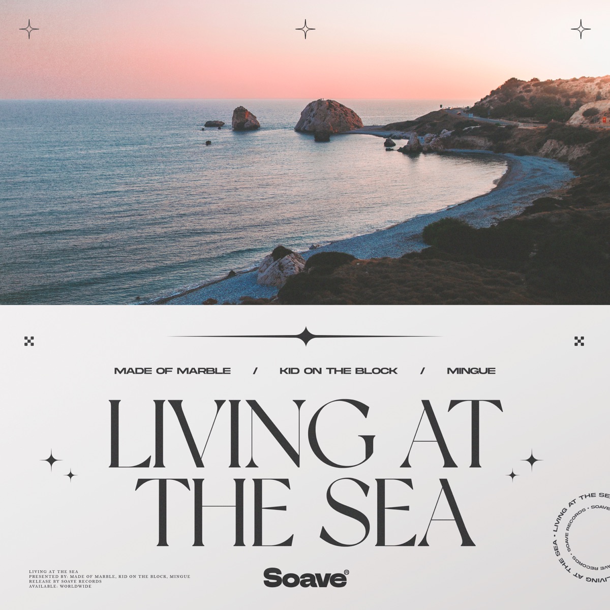 Living At The Sea - Single by Made Of Marble, Kid On The Block & Mingue album cover