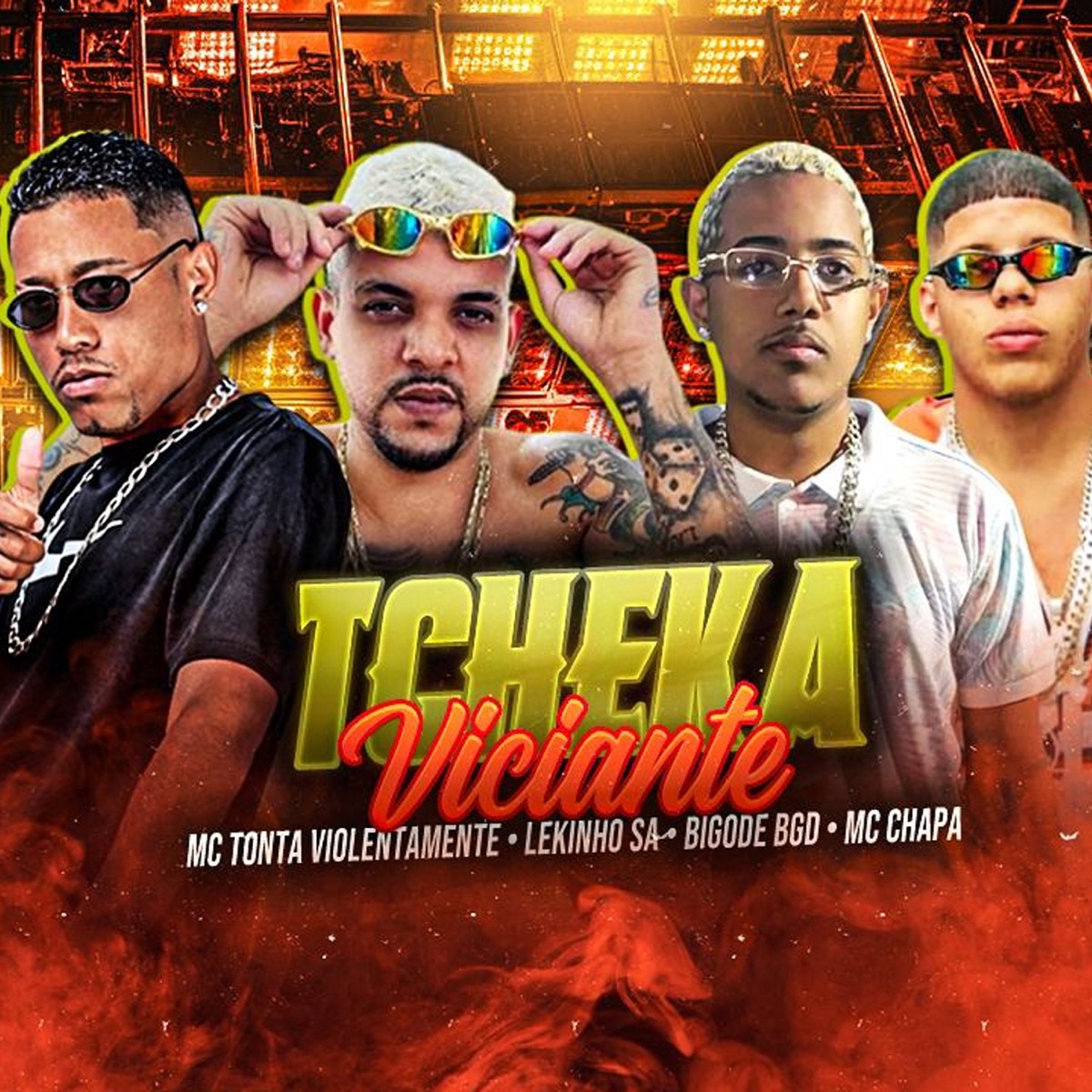 Tcheka Viciante (feat. Mc Chapa) - Single by Mc Tonta Violentamente, LEKINHO SA & Bigode BgD album cover