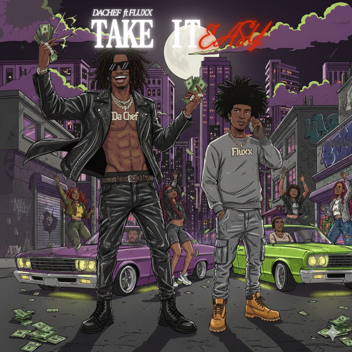 Take It Easy (feat. FLUXX) - Single by DaChef album cover