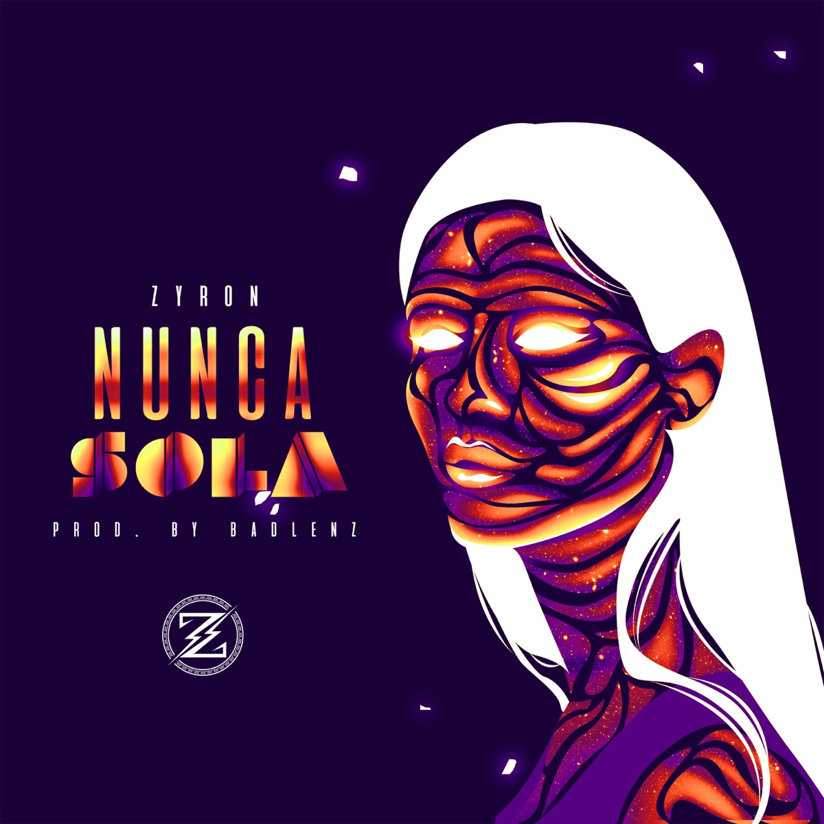 Nunca Sola - Single by Zyron album cover