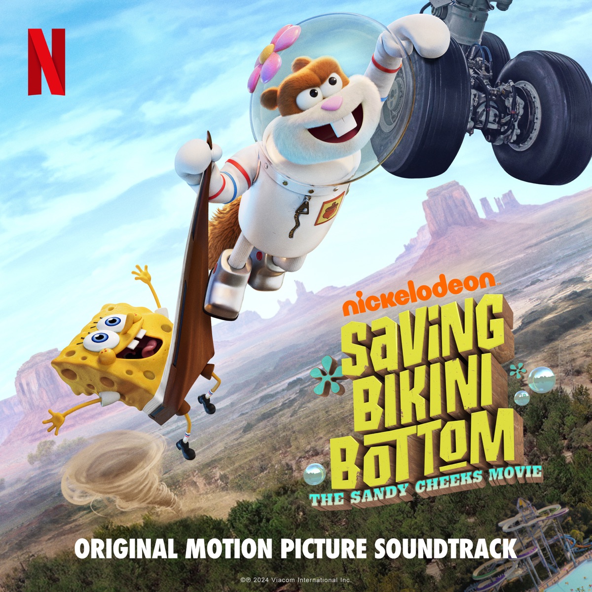Saving Bikini Bottom: The Sandy Cheeks Movie (Original Motion Picture Soundtrack) by SpongeBob SquarePants album cover