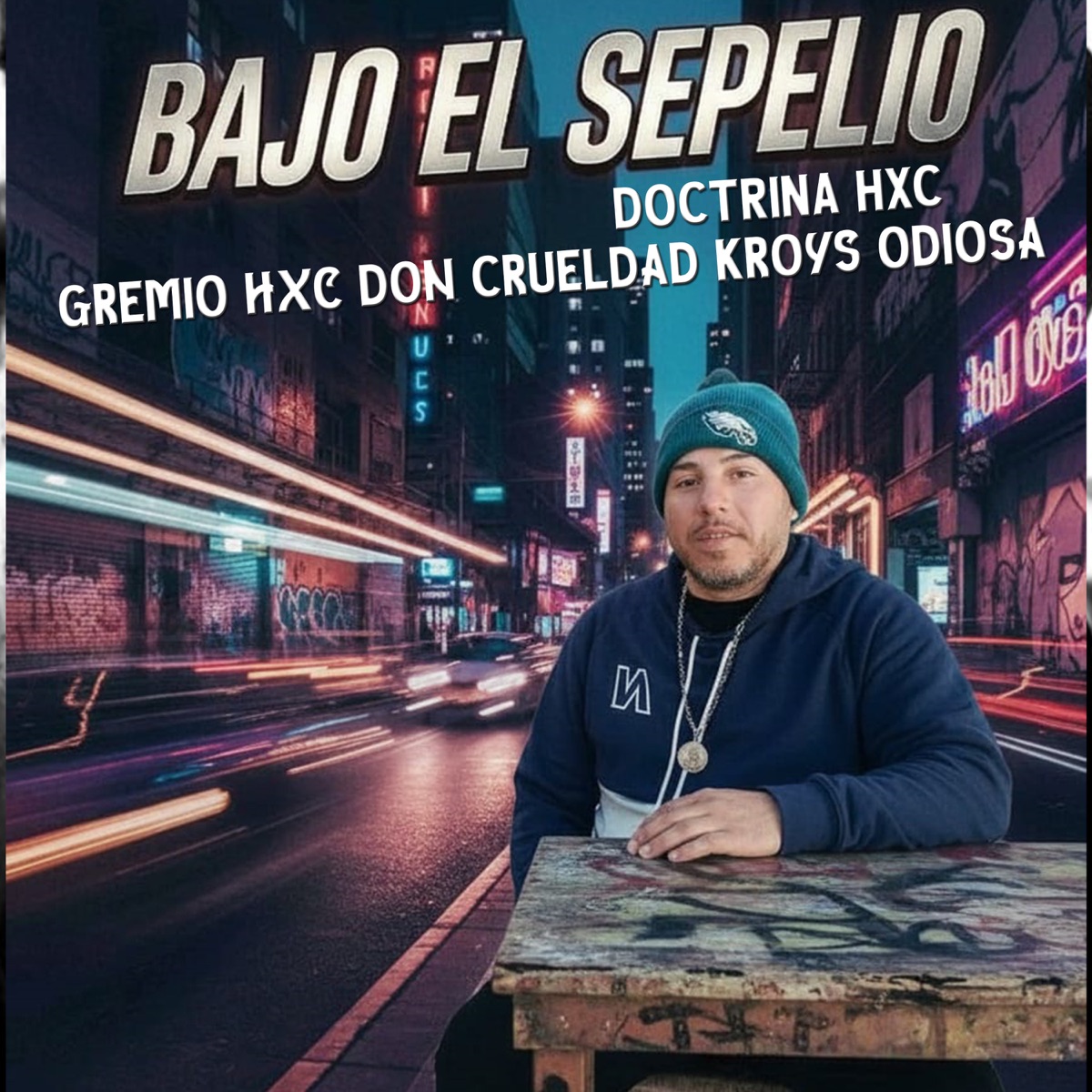 Doctrina Hxc (feat. ODIOSA) - Single by Bajo El Sepelio, gremio hxc, Don Crueldad & Kroys album cover