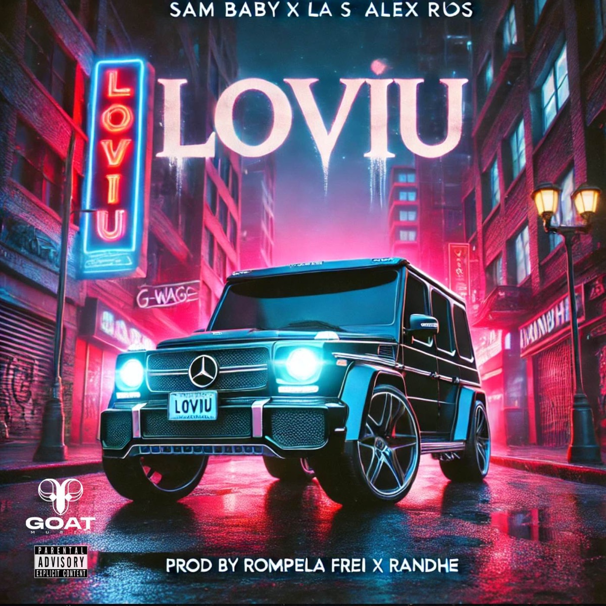 LOVIU - Single by Sam Baby, La S & Alex Rios album cover