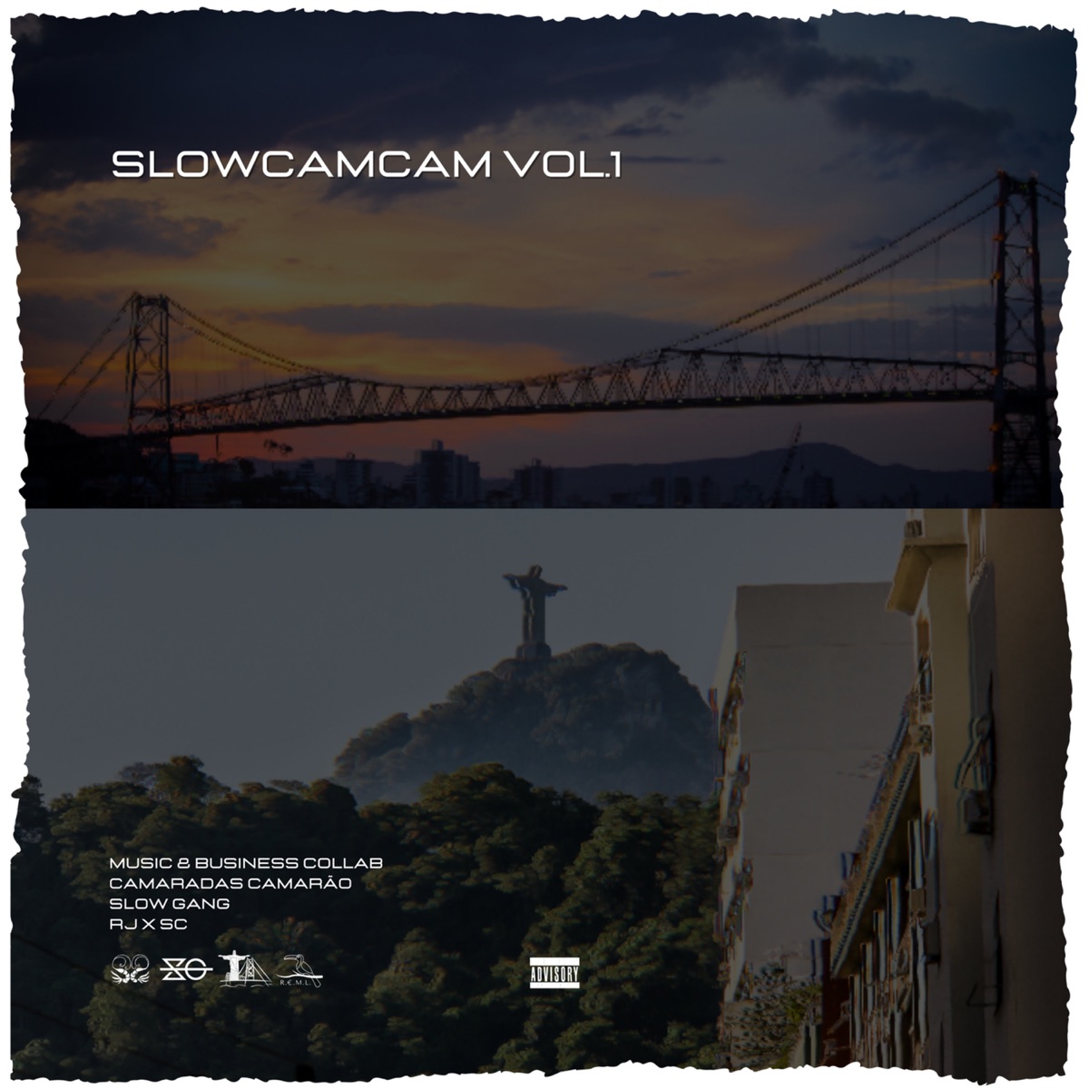 SLOWCAMCAM VOL.1 - EP by Camaradas Camarão & Slow Gang album cover