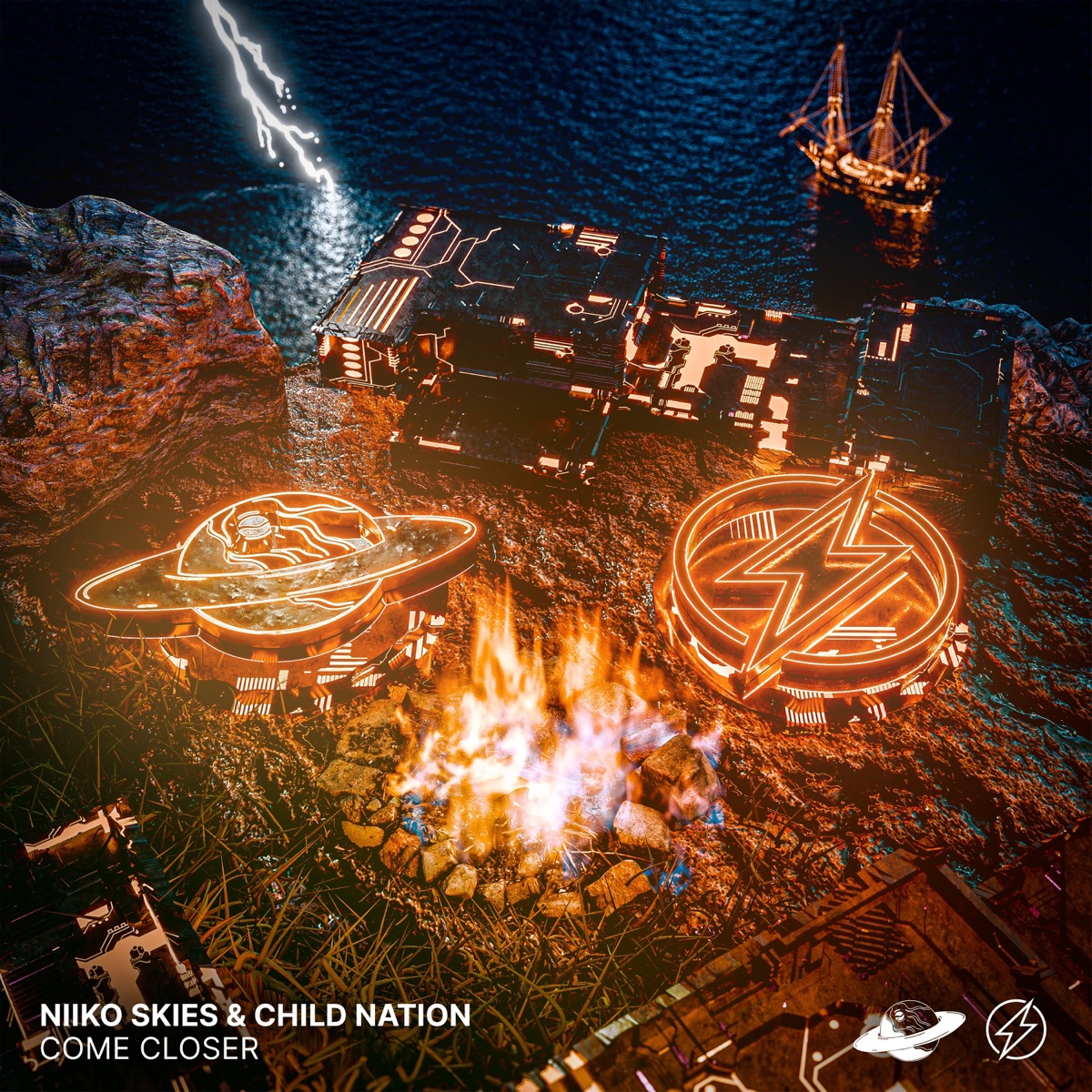 Come Closer - Single by Niiko Skies & Child Nation album cover