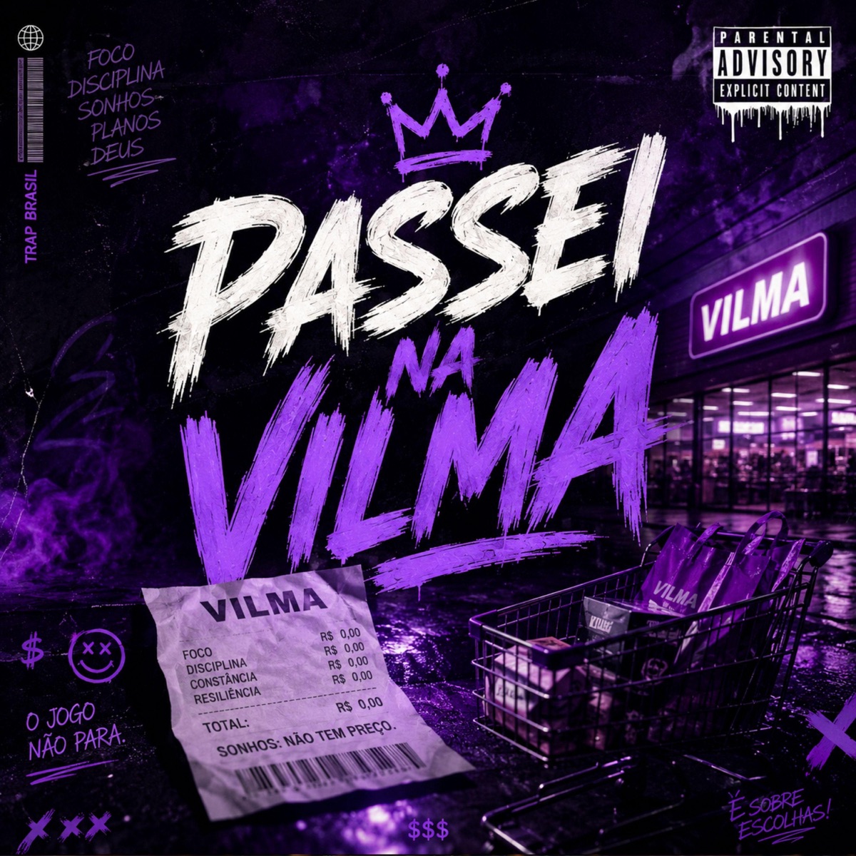 Passei na Vilma - Single by Shemp Records, NandinhoMc & Gomes RD album cover