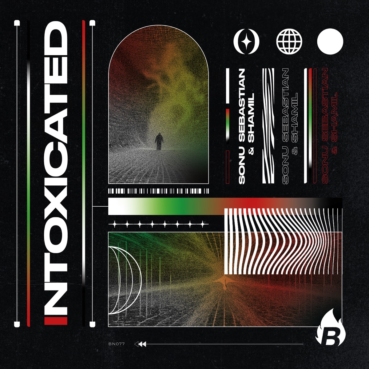 Intoxicated - Single by Sonu Sebastian & Shamil album cover