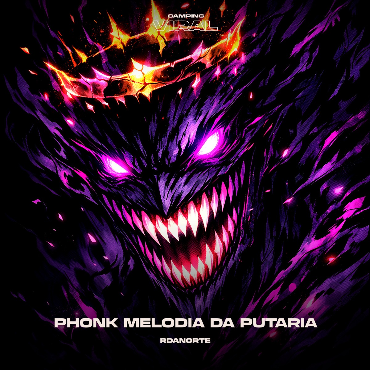 Phonk Melodia da Putaria - Single by MC TH, MC Pipokinha & RDANORTE album cover