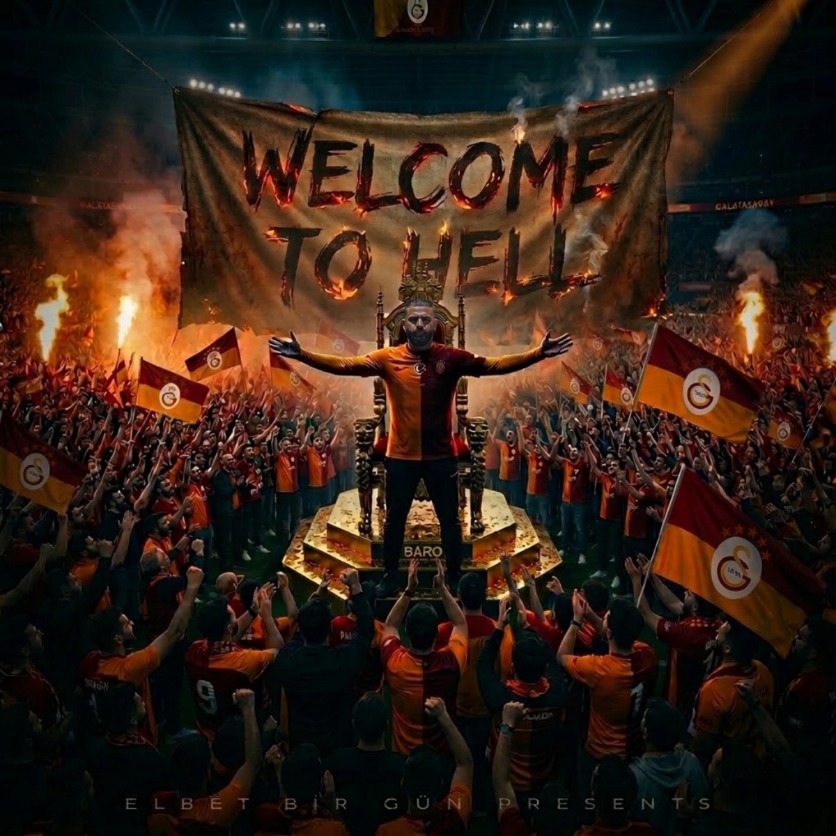WELCOME TO HELL - Single by BARO album cover