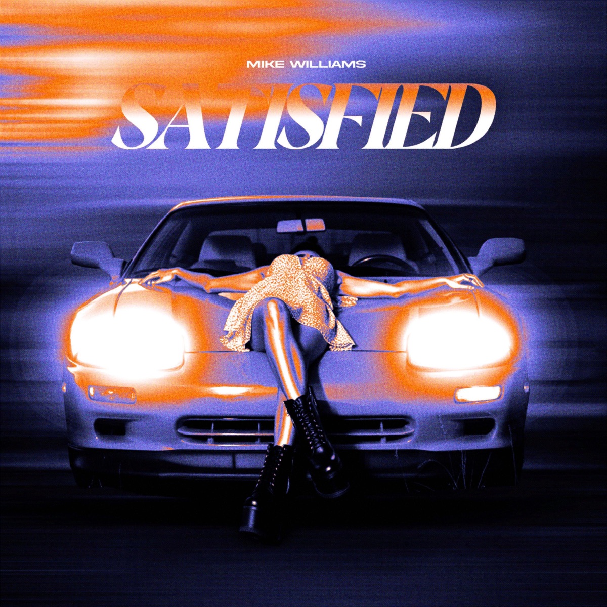 Satisfied (Extended Mix) - Single by Mike Williams album cover
