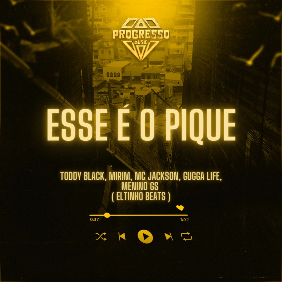 Esse É o Pique (feat. Gugga Life & Menino GS) - Single by Toddy Black, Mirim, Eltinho Beats & MC Jackson album cover