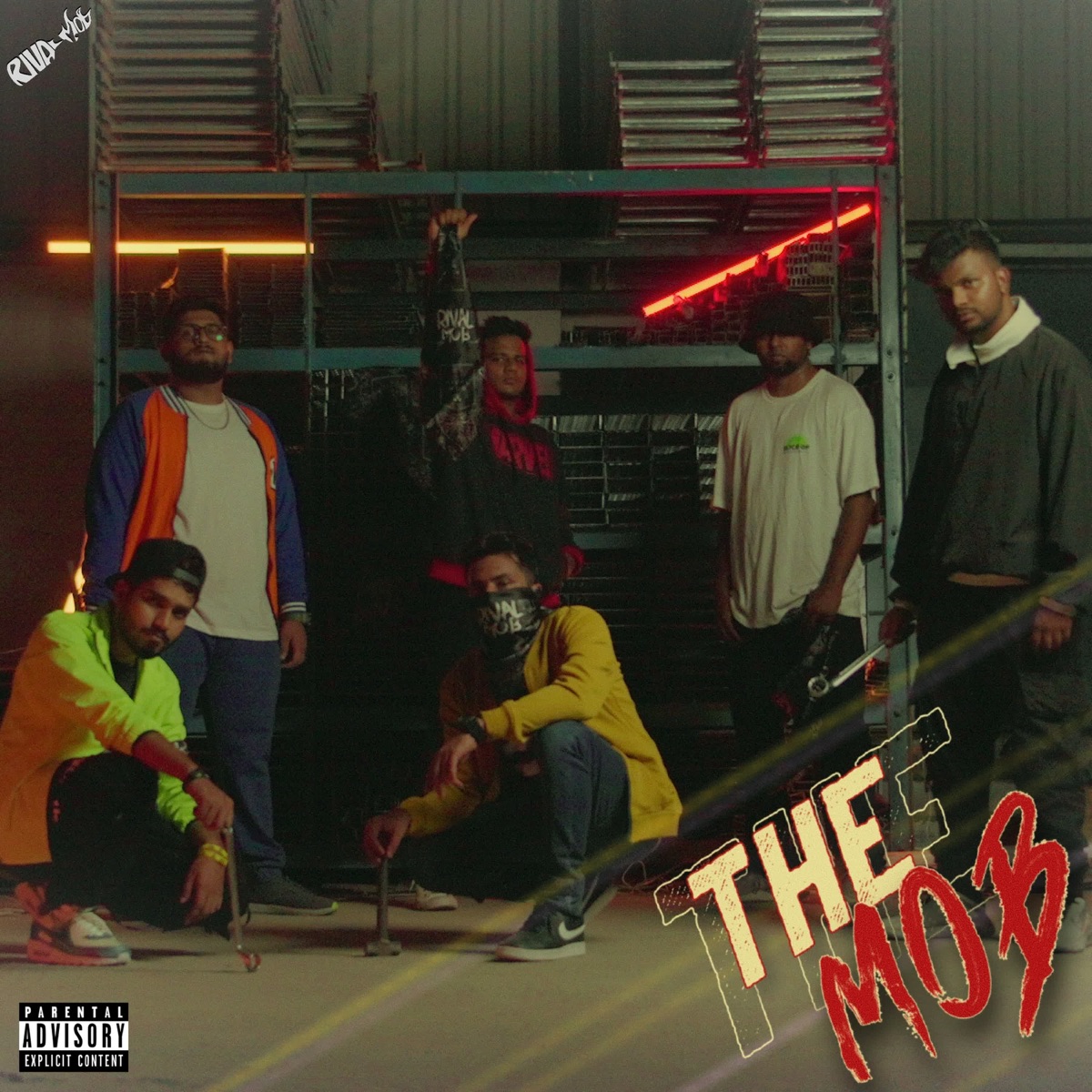 The Mob - Single by YAAGAA, Paul-D, AB, Boris Bennet, Trap B & Rival Mob album cover