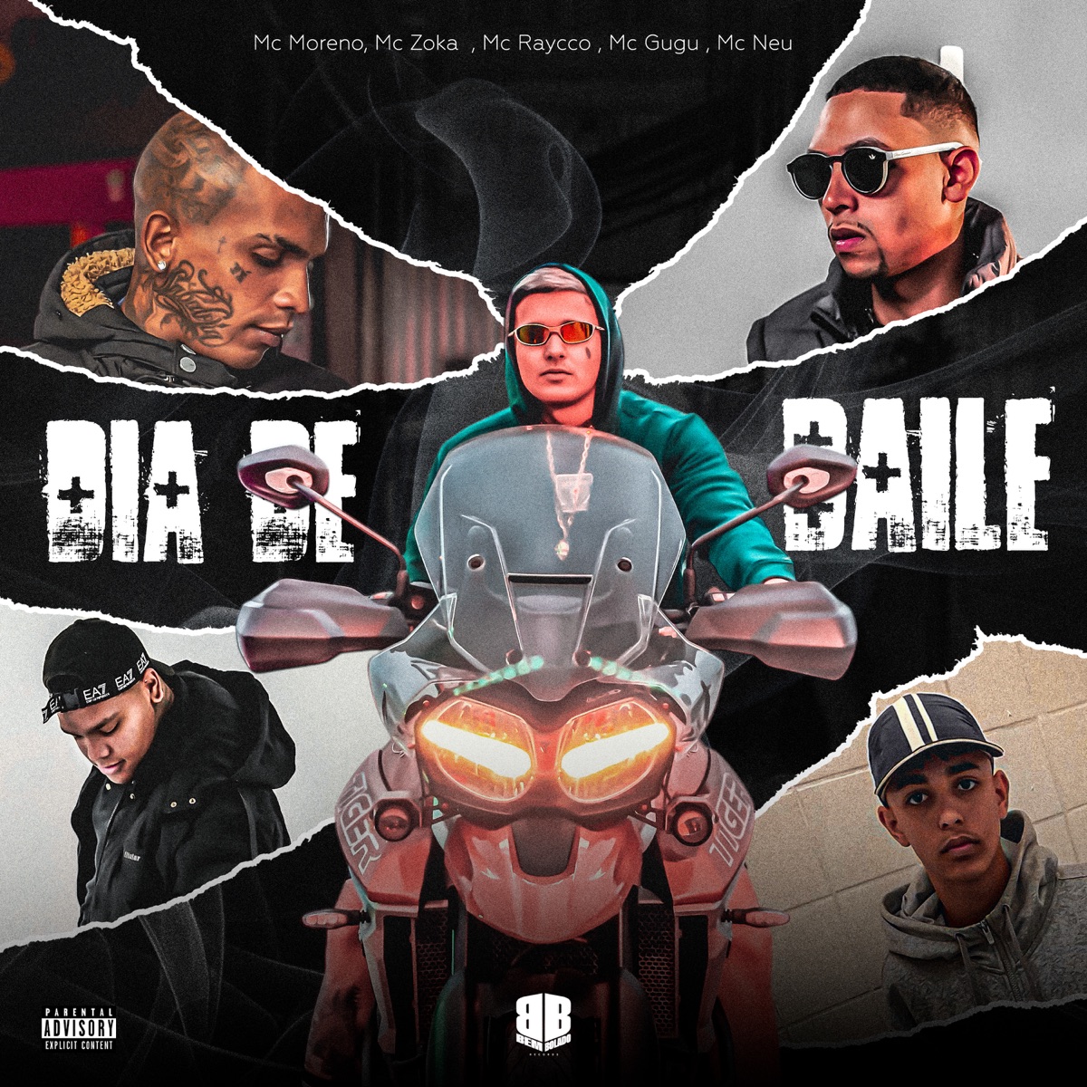 Dia de Baile (feat. Zoka, MC Neu, Raycco & Mc Gugu) - Single by MC Moreno album cover