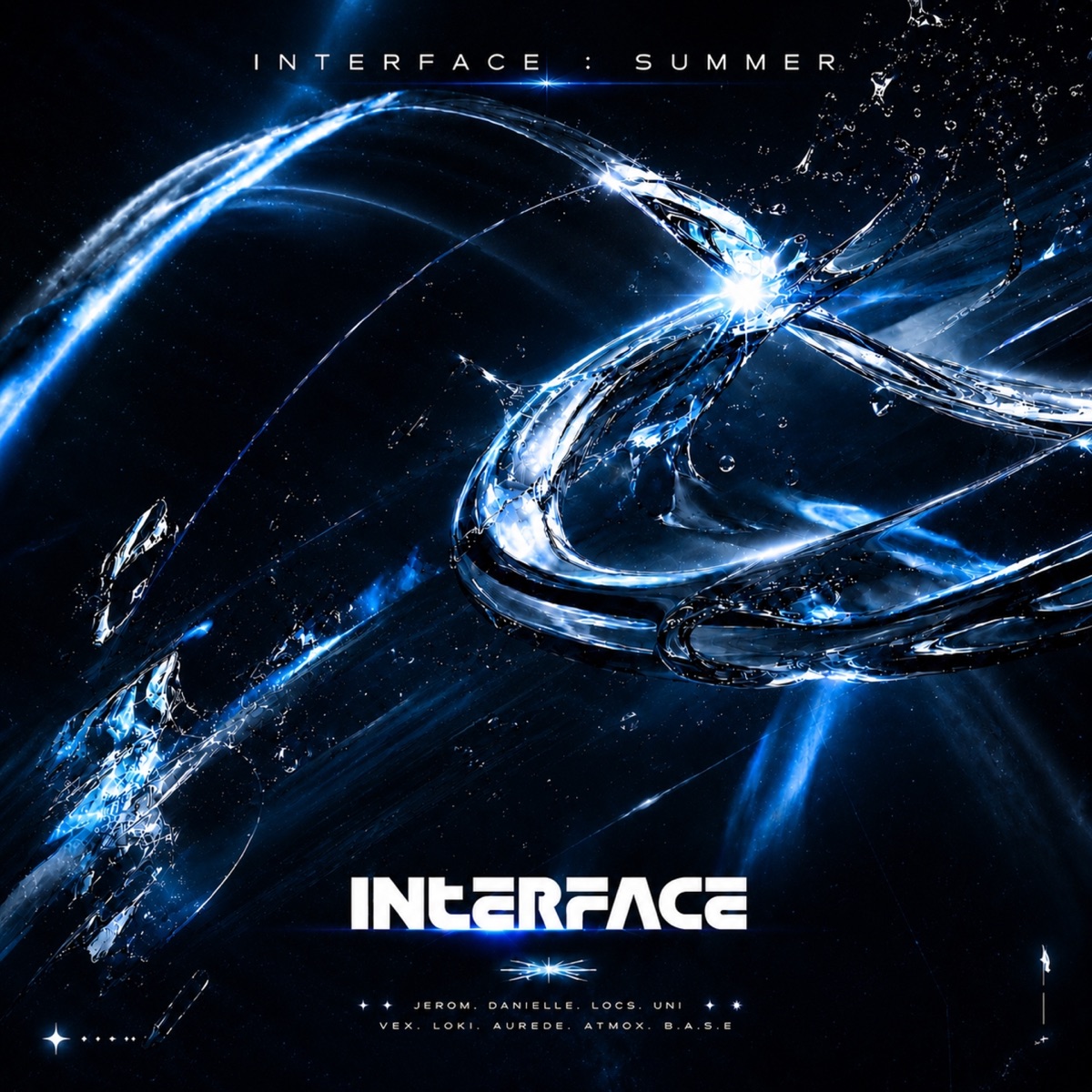 INTERFACE : SUMMER by DANIELLE, JEROM, LOCS & UNI(KR) album cover